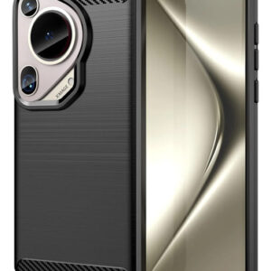 Funda De Silicona Tpu Para Huawei Pura 70 Ultra Flexible Neg