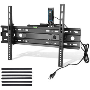 Soporte Pared Tv Inclinable Y Giratorio Hasta 85 Pulgadas Negro