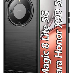 Funda Tpu Negra Honor Magic 8 Lite 5g Y X9d 5g Flexible Para Honor Magic 8 Lite/x9d 5g Nombre Del Diseño