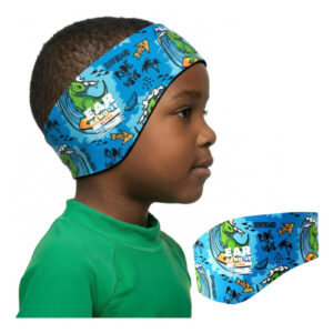 Diadema De Natación Para Niños Surf Dino Reutilizable De Sil Surf Dino