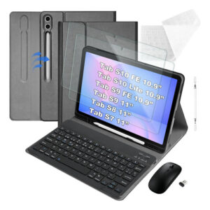 Kit 6 En 1 Teclado Español Y Accesorios Para Galaxy Tab 10.9