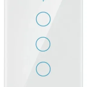 Interruptor Wifi Táctil Inteligente 16a 110v Control Remoto Blanco