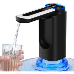 Dispensador De Agua Garrafón Portátil Plegable Con Luz Led