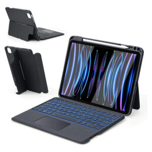 Funda Teclado Con Touchpad Para iPad Pro Y Air 11 10.9 Retro