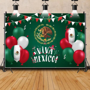 Telón De Fondo Día De La Independencia México 240x180 Cm Fie