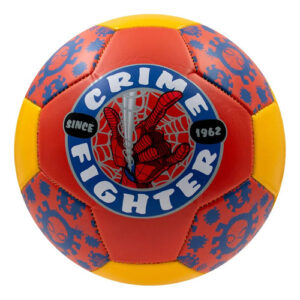 Balón De Fútbol Infantil Suave Disney Spiderman 19 Cm Talla Rojo/amarillo