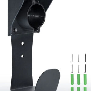 Soporte Para Cargador Ev Montaje En Pared Tipo J1772 Para Ex Negro