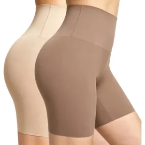 Calzones Faja Mujer 2 Piezas Short Invisible Cintura Alta