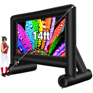 Pantalla Proyector Inflable 4.26 M Exterior Doble Cara 160 G