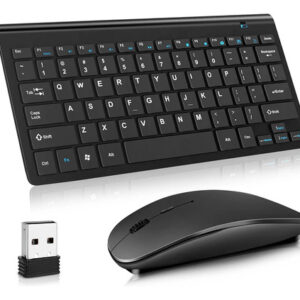 Kit Teclado Y Ratón Inalámbricos Ergonomicos Usb 2.4ghz Sile