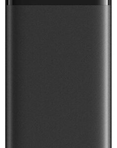 Banco De Energía Portátil 20000mah Carga Rápida Usb-c Led Ne Negro