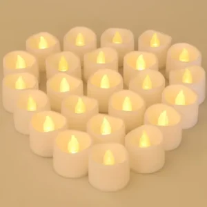 Velas Led Sin Llama Pack De 24 Para Decoración De Eventos