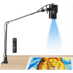 Proyector De Arte Usb Para Trazado Dibujo Interior 1280x720 Negro