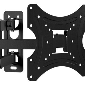 Soporte De Tv Articulado Movible 17 A 42 Pulgadas 20 Kg Negr Negro