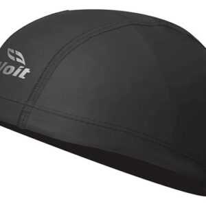 Gorra De Natación Junior Hipoalergénica Negra Poliuretano Negro Diseño De La Tela Junior