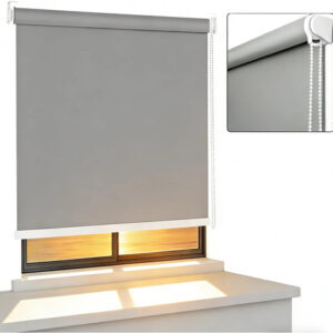 Persianas Enrollables 100 Blackout Aislantes Termicos 160x20 Gris Oscuro