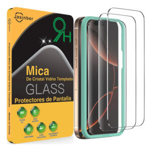 Mica De Vidrio Templado 9h Para iPhone 16 Pro Max 6.9 Pulgad