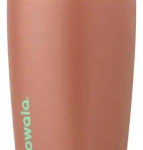 Vaso De Acero Inoxidable 12 Oz Con Tapa A Prueba De Fugas