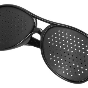 Gafas Estenopeicas Negras Para Mejorar La Visión Adultos Niñ