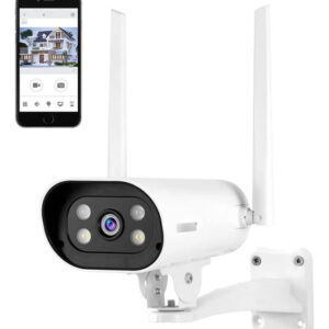 Cámara De Seguridad Exteriores 5mp Wifi Impermeable Visión N Color