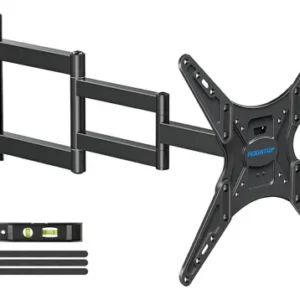 Soporte De Pared Para Tv De Esquina 26 A 60 Pulgadas Articul Negro