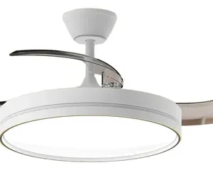 Ventilador De Techo 106 Cm Con Lámpara Led Y Control Remoto