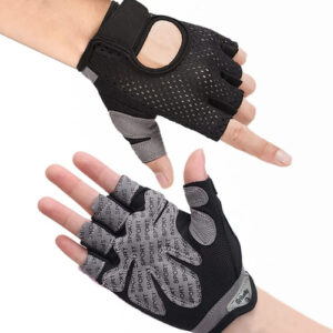 Guantes Deportivos De Gimnasia Transpirables Para Fitness Y Negro Diseño De La Tela Talla Única