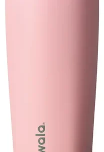 Vaso De Acero Inoxidable 20 Onzas Tapa Corrediza Morado Y Ro
