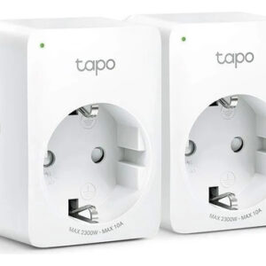 Enchufe Inteligente Wifi 220v 2 Amperios Pack De 2 Tp-link T Weiß