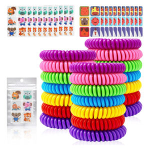 Pulseras Y Parches Repelentes De Mosquitos Naturales 21 Pzs Color