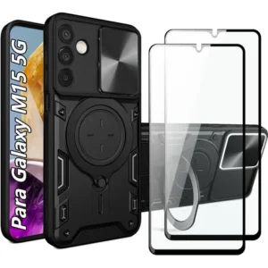 Funda Uso Rudo Para Samsung Galaxy M15 5g Con 2 Protectores