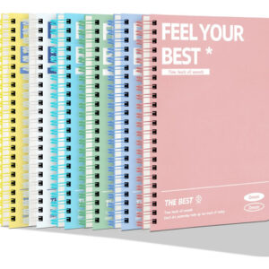 Cuaderno Espiral Lindo 6 Piezas Colorido Para Escuela