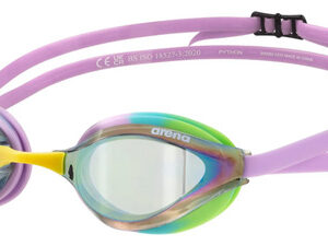 Anteojos De Natación Unisex Antivaho Cómodos Y Espejados Verde-violeta-verde