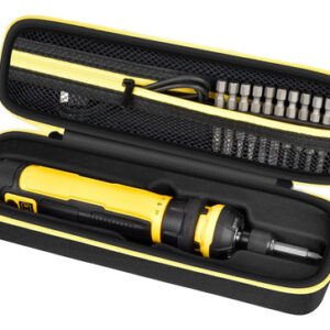 Estuche Organizador Para Destornillador Eléctrico Con Asas Negro