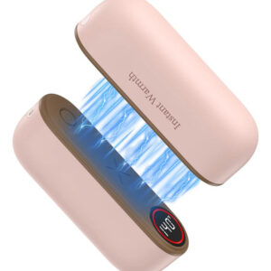 Calentadores De Manos Magnéticos Recargables 2 En 1 Usb-c Ro Rosado Nombre Del Diseño