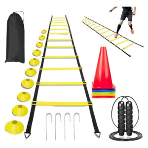 Kit De Entrenamiento Fútbol 31 Piezas Escalera Agilidad 6m C