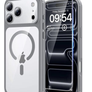 Funda Para iPhone 17 Pro Max 6.9 Con Mica Y Carga Rápida 18w Titanio-magnética
