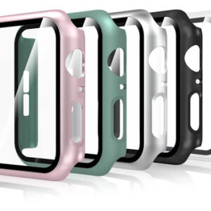 Funda Protectora Y Cristal Templado Para Apple Watch 40mm 5