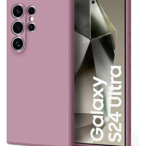 Funda Protectora Silicona Rosa Morado Para Samsung Galaxy S2