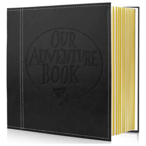 Álbum Autoadhesivo Negro Para Fotos Recuerdos Y Aventuras 12 Negro