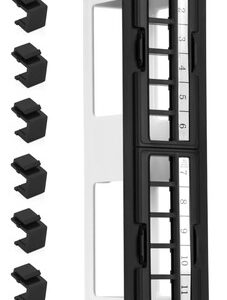 Panel De Conexión Keystone 12 Puertos Hdmi Rj45 Usb Montaje