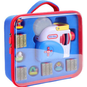 Estuche De Transporte Azul Para Proyector Little Tikes 3 Com Azul