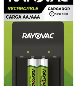 Cargador Pilas Recargables Aa Aaa Compacto Usb Con Led Y Aut