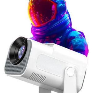 Proyector Portátil 4k Wifi Bluetooth Resolución 3840x2160 Blanco