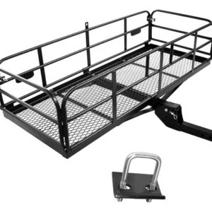 Portaequipaje Plegable De Enganche 152x61x36 Cm Cap 230 Kg N