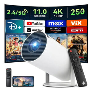 Proyector 4k Hd Cine En Casa 5 Metros Distancia Proyección