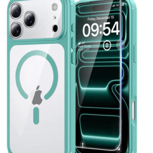 Funda Magnética Para iPhone 17 Pro Max 6.9 Verde Protección Verde-magnética
