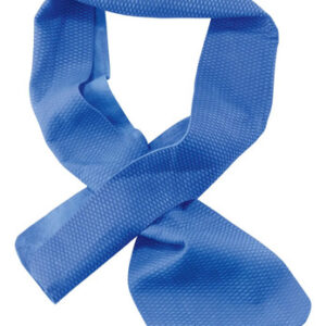 Envoltura Para El Cuello Azul Alivio De Enfriamiento Larga D Azul / Patchwork Diseño De La Tela Talla
