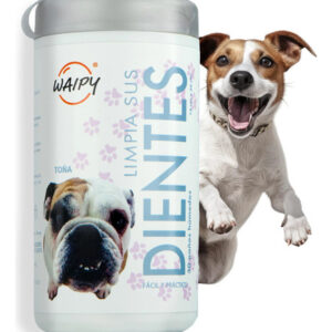 Toallitas Húmedas De Limpieza Dental Para Mascotas 30 Unidad Sabor