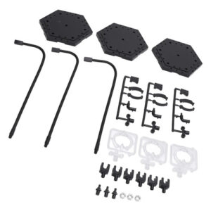 Soporte Para Figuras De Acción 3 Pack Abs Acero Inoxidable 6